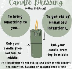 Candle Anointing, Witchcraft Candle Magic, Beginners Witchcraft, Candle Magik, Candle Magick Spells, Candle Magic Spells, Spells That Really Work, Witchcraft Candles, Good Luck Spells