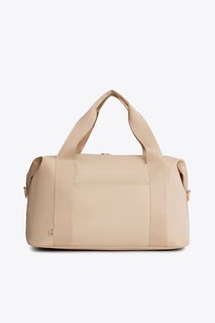 BÉIS 'The BEISICS Duffle' in Beige - Large Travel Duffle Bag in Beige Naval Officer, Travel Duffle Bag, Workout Bags, Travel Tote Bag, Travel Duffle, Duffle Bag Travel, Duffel Bags, Carry On Luggage, Travel Tote