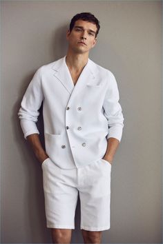 All White Summer Outfits, All White Mens Outfit, Outfits Ideas For Men, White Outfit For Men, White Summer Outfits, Summer Outfits Ideas, White Jeans Men, Men Fashion Casual Outfits, Streetwear Men Outfits