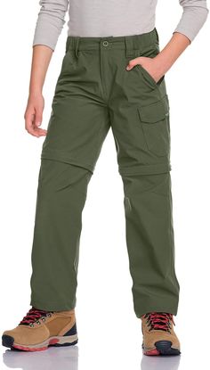 PRICES MAY VARY. CQR Outdoor Pants Series designed for all outdoor activities and sports. [Materials] Mix of Cotton & Nylon & Elastine fabric is for stretch comfort, quick-dry, two-way air circulation. [Adjustable Partial Waistband] Button pull taps on each side widen and shrink the waist quickly. [Multi Pockets] Multi-purpose pockets allow you to carry personal belongings. [Zip-Off Legs] Ergonomic cut at the knees for easy transform from pants to shorts. It is suitable for hiking, climbing, cyc Hiking Cargo Pants, Pants To Shorts, Camping Pants, Zip Off Pants, Hiking With Kids, Personal Belongings, Outdoor Pants, Hiking Pants, Air Circulation