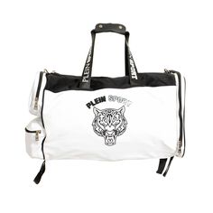 Plein Sport Men's White Logo Print Large Travel Gym Duffle Backpack Bag Product Details Retail Value: $395.00 This Is Authentic Plein Sport Men's White Logo Print Large Travel Gym Duffle Backpack Bag Material: Nylon/Pu Model: Aips829 01 Bianco Country/Region Of Manufacture: China Sku: Bb-1595 Bag Height: 13" Bag Depth: 12" Bag Length: 22" Strap Drop: 9" White Sporty Shoulder Bag With Zipper, White Sporty Shoulder Bag With Zipper Closure, Sporty White Shoulder Bag With Zipper Closure, White Shoulder Travel Bag For School, Luxury White Bags With Luggage Sleeve, White Sporty Bag With Removable Pouch, Luxury White Tote Travel Bag, White Gym Bag With Zipper For Travel, White Large Capacity Shoulder Bag For Streetwear