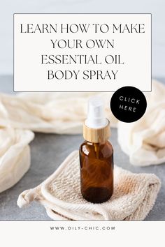 It’s time to toss those body sprays with ingredients you can’t even pronounce and make your own with essential oils that you love and trust. Check out my article to discover how easy it is to create homemade body sprays! Essential Oil Body Spray, Homemade Body Spray, Body Spray Recipe, Diy Body Spray, Homemade Room Spray, Body Spray For Men, Diy Essential Oil Recipes, List Of Essential Oils, Diy Perfume