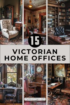 the top ten victorian home office design and decorating ideas for your home library or study room