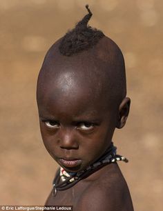 Getting started: This tiny boy's plait is almost as tiny as he is Boys Hairstyles Trendy, Middle Part Haircut, Trendy Boys Haircuts, Middle School Hairstyles, Short Hair For Kids, Short Hair For Boys, Easy To Do Hairstyles