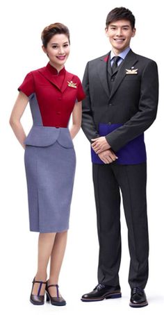 uniformes standardchina airlines 2015 Uniform Hotel, Flight Attendant Costume, Stewardess Uniform, Airline Cabin Crew, Airline Uniforms, China Airlines, Flight Attendant Fashion, Flight Attendant Uniform, Hotel Uniform