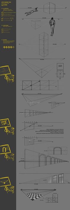 an image of architectural drawings on a gray background