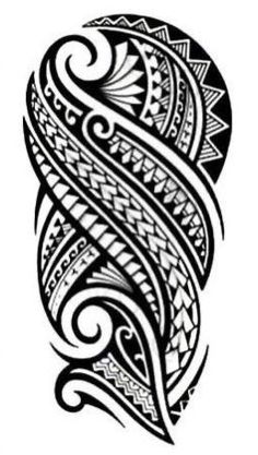 Maori Tattoo Arm, Shen Long Tattoo, Polynesian Tattoo Sleeve, Colour Tattoo For Women, Floral Back Tattoos, Medusa Tattoo Design, Polynesian Tattoo Designs, Full Sleeve Tattoo Design