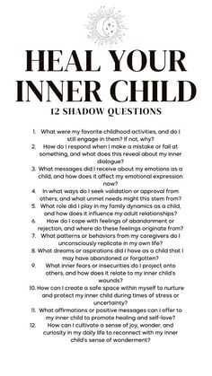 Shadow Work For Inner Healing, Healing Past Relationships, Shadow Work About Relationships, Emotional Shadow Work, How To Heal Mentally And Emotionally, The Healing Journey, Shadow Work For Self Worth, Shadow Work Questions For Relationship, Shadow Work Toxic Relationship