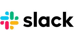 the slack logo is shown on a white background