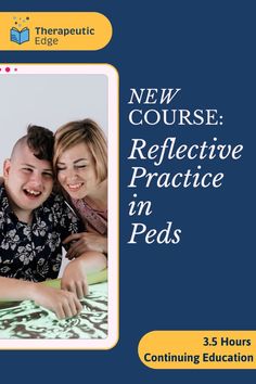 New Course: Reflective Practice | The Therapeutic Edge Collective | Our lastest on-demand continuing education course is live and ready for peidatric occupational therapists, speech therapist, educators, or anyone in pediatrics!  Avoid burnout, build better rapport, improve client goals and outcomes, and find renewed confidence in your own clinical skills! | Click to read the blog post about the course Avoid Burnout, Occupational Therapist, People Struggle, Leadership Roles