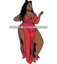 Drag Queen Outfits, Plus Size Art, Cartoon World, Black Artwork, Black Love Art, Vector Cut, Woman Drawing, Png Vector, Vector Clipart