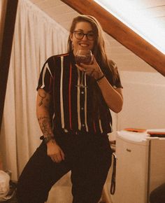 Lesbian Smart Casual Outfit, Tomboy Style Plus Size, Masc Outfits For Bigger Women, Stem Lesbian Style Plus Size, Stem Outfits Style Plus Size, Chapstick Lesbian Style Plus Size, Plus Size Lesbian Style, Tomboy Fashion Plus Size, Lesbian Outfits Plus Size