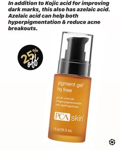 PCA skin pigment gel is 25% off on SkinCareRx. To tackle hyperpigmentation, I recommend pairing it with PCA skin sheer tint SPF 45. #LTKsalealert #LTKunder50 #LTKbeauty #liketkit @liketoknow.it http://liketk.it/2RirB Skin Products For Hyperpigmentation, Skincare For Pigmented Skin, Body Pigmentation Products, Best Product For Skin Pigmentation, Skincare Hyperpigmentation, Kojic Acid, Acne Breakout, Pca Skin