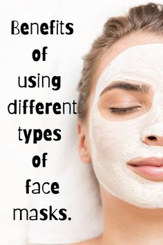 Benefits of using different types of face masks (online an homemade) ingredient used and how to apply it. . . . . . . . . . #beauty #acne #dryskin #oilyskin #online Different Types Of Face, Facecare Skincare, Types Of Face Masks, Diy Facials, Lemon Face Mask, Healthy Makeup, Facial Products, Natural Hair Mask, Face Veil