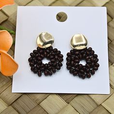 Elevate your style with our Braided Wooden Beads Dangle Earrings, a stunning representation of authentic Samoan and Polynesian craftsmanship. These unique earrings feature intricately braided natural wooden beads, capturing the essence of island traditions and tropical beauty. Each piece is handcrafted with care, offering an eco-friendly and lightweight accessory perfect for any occasion. Our Samoan/Polynesian earrings not only celebrate cultural heritage but also make a versatile addition to yo Tropical Beauty, Polynesian Designs, Beaded Dangle Earrings, Cultural Heritage, Beaded Dangles, Boho Chic Fashion, Fabric Samples, Unique Earrings, Wooden Beads