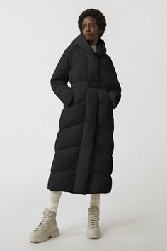 Marlow Parka Canada Goose Parka, Canada Goose Women, Quilted Parka, Long Parka, Down Parka, Water Repellent Fabric, Boots And Sneakers, Parka Jacket, Lightweight Jacket