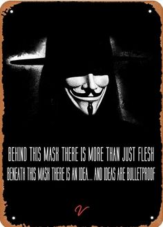 a person wearing a mask with a caption in front of them that reads, behind this mash there is more than just flesh beneath