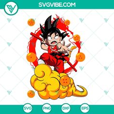 the dragon ball character is sitting on top of a pile of buttons and has his arms out