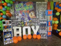 Basketball Theme Party, Bear Baby Shower Theme, Boy Birthday Party Themes