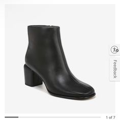 The Maggie Ankle-High Boot Is Made From Supple Leather With A Square Toe And Inset Heel. Side Zip. Square Toe. Professional Clean Only. 100% Leather. High Ankle Boots, Vince Camuto Shoes, Leather Ankle Boots, Vince Camuto, Side Zip, Ankle Boot, Women Shoes, Square, Boots