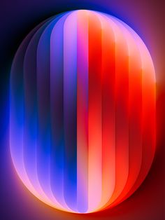 an abstract background with multicolored lines in the shape of a ball or sphere