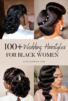 100+ wedding hairstyles for black women Bride Updo Black Women, Wedding Hairstyle Natural Hair, Bridal Black Hairstyles, Bridesmaids Hair Styles Black Women, Mother Of Bride Hairstyles Black Women, Hairstyle Wedding Party, Updo Styles For Black Women Wedding, Matron Of Honor Hairstyles Black Women, Wedding Hairstyles Updo Black Women