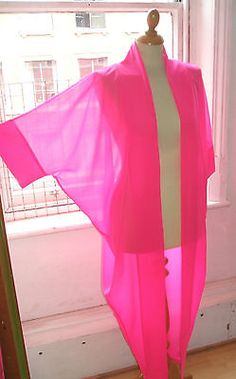 Find ideas๏ฟฝand inspiration for Baylis Knight Hot Pink Chiffon LONG Maxi KIMONO Oversize Boho Retro Festival , Women's Top Retro Festival, Beautiful Kimono, Maxi Kimono, Ebay Clothes, Pink Chiffon, Beautiful Kimonos, Boho Retro, Cute Top, Elbow Length Sleeve