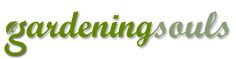 the word gardening spelled in cursive green letters on a white background with clippings