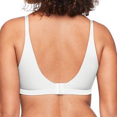 Smooth things over with the Warners No Side Effects wireless lift t-shirt bra with simple, easy sizing. Elastic-free, side-smoothing panels and back won't show under your clothes. Get the extra support and comfort you need with a light lift, flexible cups, and convenient front-adjustable straps.Welcome to a better bra experience. When it comes to intimates, everyone needs something different. That's why we made styles for everybody. We're simple solutions, made better.Simple, Easy Sizing (S-3XL) Small Bra, Coverage Bras, Full Coverage Bra, T Shirt Bra, Side Effects, Stretch Fabric, Adjustable Straps, Sports Bra, Elastic