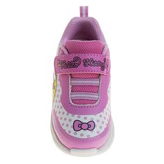 Step into a world of enchantment with the Hello Kitty Girls' Light Up Fashion Sneakers! These delightful pink and multicolor sneakers are designed to light up your little one's steps and imagination.

- **Size**: 10
- **Color**: Pink/Multicolor
- **Material**: Durable synthetic
- **Gender**: Female
- **Age Group**: Toddler/Little Kids

Featuring the beloved Hello Kitty character on the sides, these sneakers sparkle with lights in the soles that activate with each step, bringing joy and excitemen Cute Pink Sneakers For Sports, Pink Scratch-resistant High-top Sneakers, Pink High-top Scratch-resistant Sneakers, Playful Pink Non-slip Sneakers, Cute Pink Non-slip Sneakers, Shop Hello Kitty, Light Up Sneakers, Magical Adventure, Hello Kitty Characters