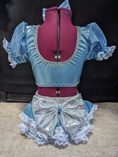 Princess Custom Dance Costume, Child Small Dance Costume, Baby Blue Dance Costume - Etsy Ruffle Dance Costume, Cinderella Dance Costume, Hip Hop Dance Costumes, Dance Moms Costumes, Dance Moms Cast, Cute Dance Costumes, Cinderella Blue, Dance Costumes Hip Hop, Blues Dance