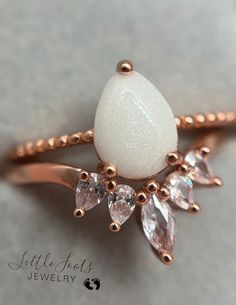 Rose Gold Pink Opal Jewelry For Wedding, White Teardrop Jewelry For Promise, White Teardrop Promise Jewelry, White Teardrop Opal Ring For Anniversary, Breastmilk Ring, Ash Hair, Breastmilk Jewelry, Color Swirl, Baby Formula