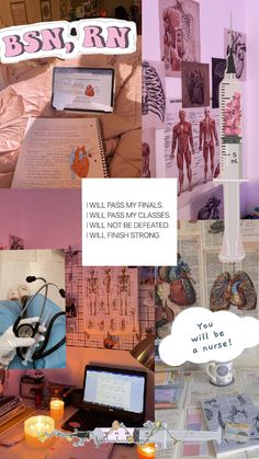 a collage of photos with text and pictures on it, including an image of the human body