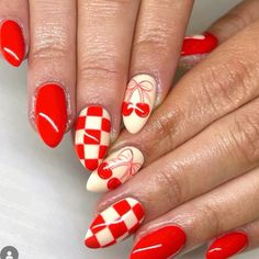 Diet Coke Nails, 1950s Nails Ideas, 50s Nails Design, 1940s Nails, 50s Nails, 1950s Nails, Dc Nails, Utah Nails, Paisley Nails