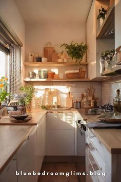 the kitchen is clean and ready to be used as a place for cooking or eating