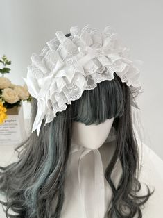 Elevate your Lolita fashion game with our Charming 4-Color Sweet Lolita Bowknots Hairband. Carefully crafted to add a touch of elegance and sweetness to your ensemble, this hairband is perfect for completing any Lolita outfit. Male Steampunk, Lolita Outfit, Steampunk Fashion Female, Steampunk Fashion Male, Gothic Skirts, Lolita Outfits, Steampunk Accessories, Sweet Lolita, Big Bows