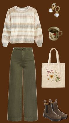 Thrift Tips, Aesthetic Person, Style Aesthetics, Boho Clothes, Teen Clothes, Deep Autumn, Coffee Girl, Dress Inspo, Fall Fits