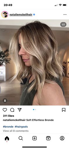 Mousey Brown Hair With Highlights, Dirty Blonde Balayage Dark Roots, Blonde Dimensional Hair, Dirty Blonde Hair With Highlights, Natural Blonde Balayage, Brunette With Blonde Highlights, Baylage Hair, Blonde Highlights On Dark Hair, Bridesmaid Hair Makeup