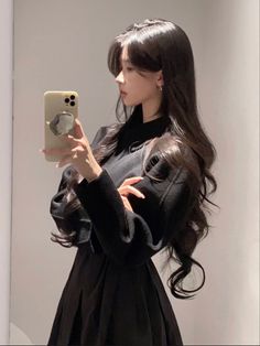 Korean Hairstyles, Dream Hair, Korean Hairstyle, Aesthetic Hair, Hairstyles Haircuts, Trendy Hairstyles, Pretty Hairstyles