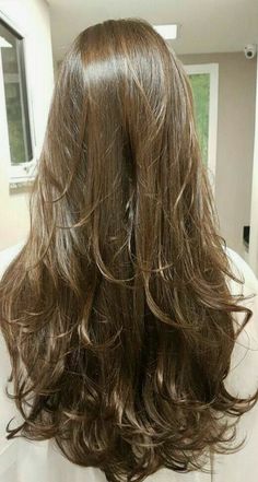 Long Brown Hair With Layers Face Framing, Layers For Long Hair Straight, Beautiful Long Hair