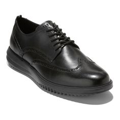 Add to your sophisticated style with these Cole Haan Grand+ Wingtip men's leather oxford shoes.Click this FOOTWEAR GUIDE to find the perfect fit and more! Add to your sophisticated style with these Cole Haan Grand+ Wingtip men's leather oxford shoes. Click this FOOTWEAR GUIDE to find the perfect fit and more! SHOE FEATURES Textile covered footbed for comfort and breathability Lightweight injected molded EVA outsoleSHOE CONSTRUCTION Leather upper Textile lining EVA midsole and outsoleSHOE DETAILS Mens Wingtip Shoes, Mens Derby Shoes, Wingtip Shoes, Leather Oxford Shoes, Mens Essentials, Men Shoes Size, Sophisticated Style, Cole Haan, Leather Men