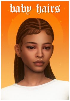 Sims 4 Afro Hair, Sims Baby, Skin Details