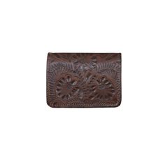 This popular small tri-fold wallet features hand tooled designs on front and back. Back has an exterior zipper coin pocket and full leather interior includesÃ‚Â 8 credit card spaces, 1 clear ID space, 2 currency pockets, and 5 misc. card sized slots. Every American West product is hand tooled from hand dyed 100% leather cowhide. This adds to the beauty and individual variations to make your American West product truly unique. This item is backed by the American West Limited Lifetime Guarantee. E Small Lady, American West, Fold Wallet, Trifold Wallet, Tri Fold, Leather Interior, Card Sizes, Full Grain Leather, Hand Dyeing