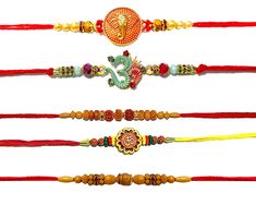 Express your love and affection for your brother this Raksha Bandhan with our Rakhi set of 5. Choose from a variety of beautifully designed Rakhis to make this festival a memorable one. Strengthen your bond and celebrate the eternal sibling love with our special Rakhi collection. Make this Raksha Bandhan extra special with a beautiful Rakhi set of 5. Explore our wide range of intricately designed Rakhi sets that symbolize the eternal bond between brothers and sisters. Order now and celebrate this auspicious occasion in style! Raksha Bandhan is a joyous festival that celebrates the unique bond between siblings. This auspicious occasion is marked by the tying of a sacred thread, known as Rakhi, on the wrist of brothers by their sisters. To make this festival even more memorable, consider get Multicolor Sets For Festivals And Gifts, Multicolor Sets For Festivals As Gifts, Multicolor Festival Sets As Gift, Red Sets For Festivals And Gifts, Red Festival Sets As Gifts, Multicolor Sets For Navratri Gift, Red Festival Sets For Gift, Traditional Red Sets As Gifts, Traditional Red Sets For Gifts