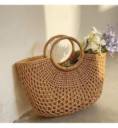 Elena Handbags Straw Basket Summer Tote Bag Beach Basket Bag, Summer Bags Beach Aesthetic, Bags For Beach Summer, Summer Straw Bag, Celine Pico Belt Bag, Straw Bags For Summer, Coastal Mood Board, Summer Evening Wear, Beach Bag Pattern