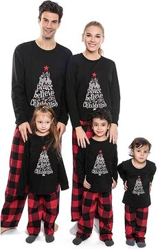 PRICES MAY VARY. polyester and spandex Imported Pull On closure Hand Wash Only ★UNIQUE CHRISTMAS DESIGN: The cute family holiday pajamas set holiday-inspired design, with cute letter printed, long sleeve round neck tops, classic plaid long pants, elastic waistband design for easy wearing, 2 pcs loungewear set. This unique family pjs will bring you more fun and warm, while getting along with your family. ★FUNNY CHRISTMAS PAJAMAS FOR FAMILY: If you want to have a festive holiday, having matching P Christmas Pajamas Matching, Pjs For Women, Cute Christmas Pajamas, Family Holiday Pajamas, Plaid Pjs, Mens Christmas Pajamas, Christmas Pjs Family, Pajamas Matching, Christmas Pyjamas