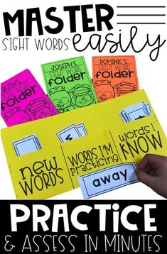 the words and phrases are in different colors on this activity for kids to practice word formation