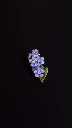 Forget-me-not V2 Enamel Pin, Spring Flower Brooch, Nature Jewelry, Floral Lapel Accessory, Botanical Badge, Garden Lover, Plant Gift - Etsy Blue Flower Lapel Pin For Gift, Alaska State Flower, Floral Lapel, Lapel Brooch, Lover Jewelry, Plant Gift, Blue Spring, Flower Blue, Floral Accessories