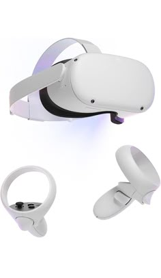 an image of a pair of virtual reality headsets with attachments attached to them