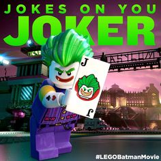 the lego batman movie joker on you poster